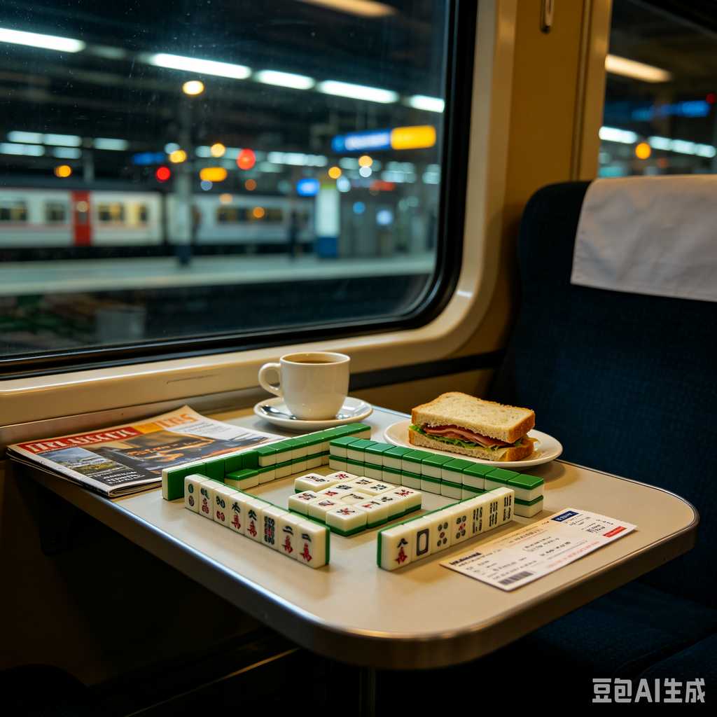 light mahjong set for easy carry