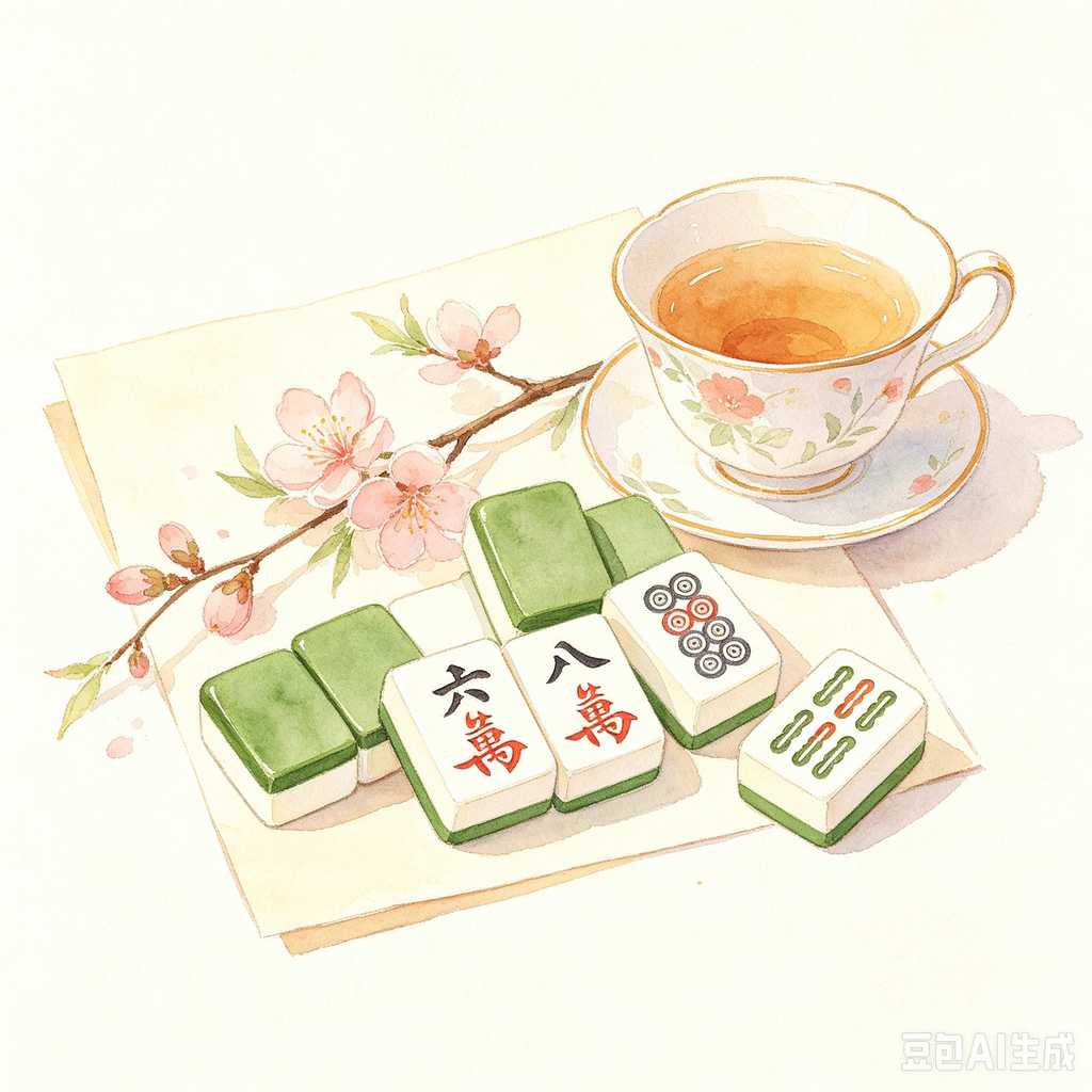 real acrylic mahjong tiles