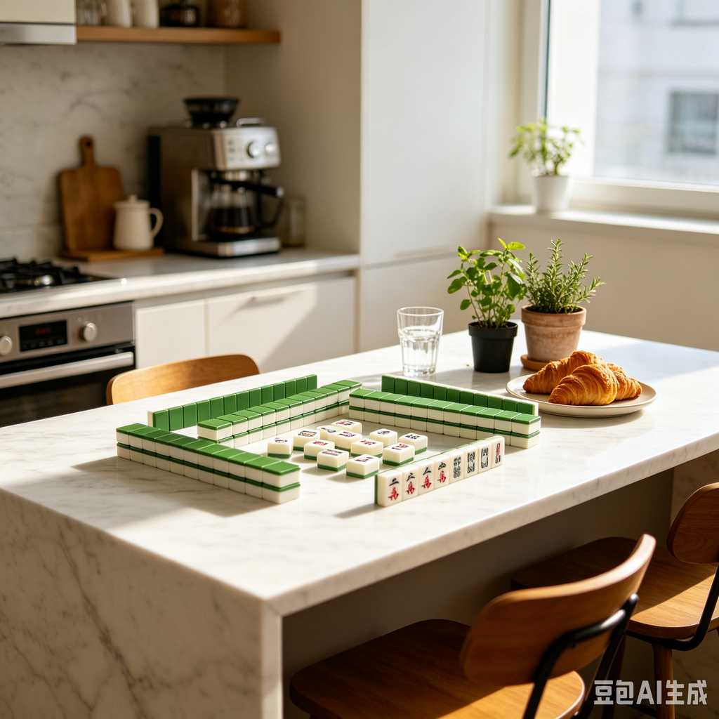 lightweight mahjong tile set