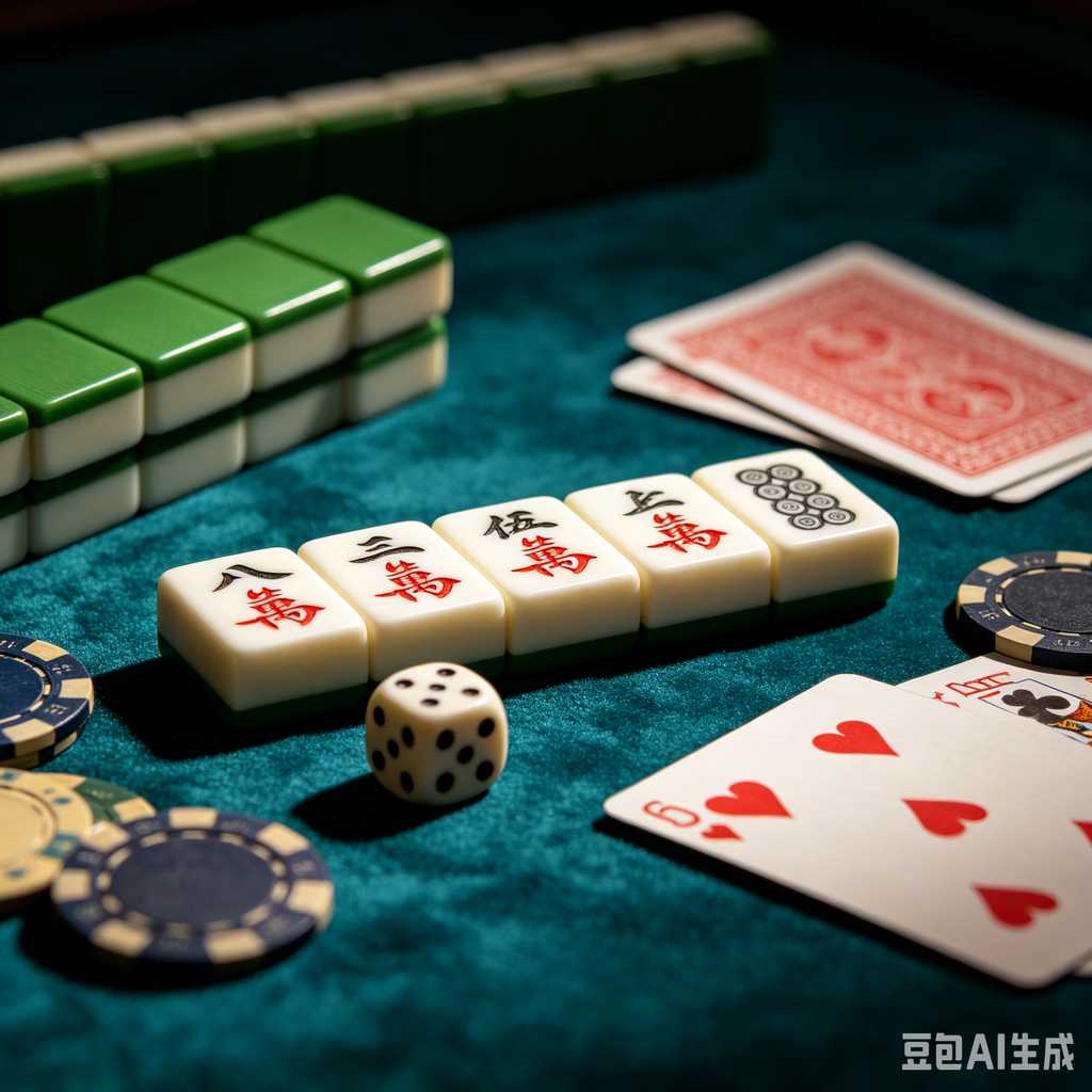shiny mahjong tiles luxury